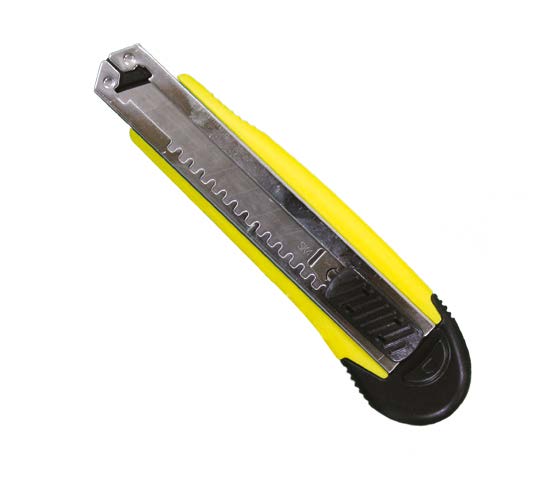 Estilete Profissional C/ 3 Lâminas 18 MM Fertak