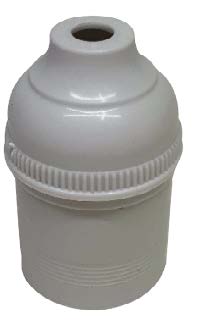 Bocal Baquelite Tipo Pendente Preto E27 Fertak