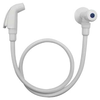 Ducha Higiênica PVC Branca ABS Branco Fertak