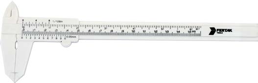 Paquímetro Analógico Plástico 150mm - 0,05mm Fertak